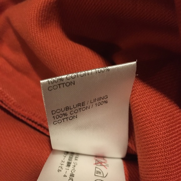 COPY - NWT Chloé Orange Cotton Flared Bottom Trou… - Picture 7 of 16